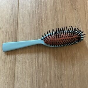 Vintage Nylon Hairbrush Blue 7 Inch‎
